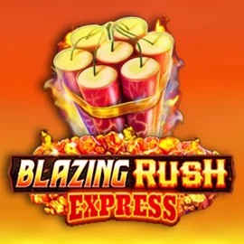 Blazing Rush Express logo – Slots by AreaVegas at Slimking Casino