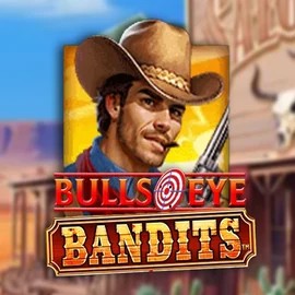 Bulls Eye Bandits logo by Origins at Slimking Casino