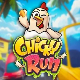 Chicky Run game by PG Soft – logo hosted on Slimking Casino