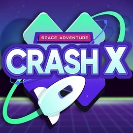Enjoy Crash X by Turbo Games – logo hosted on slimking-casino.com