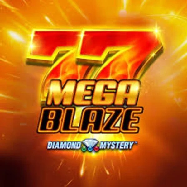 Diamond Mystery Mega Blaze by Greentube, showcased at slimking-casino.com – game logo