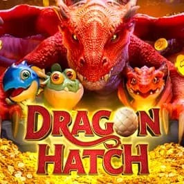 Official Slots logo: Dragon Hatch by PG Soft at Slimking Casino