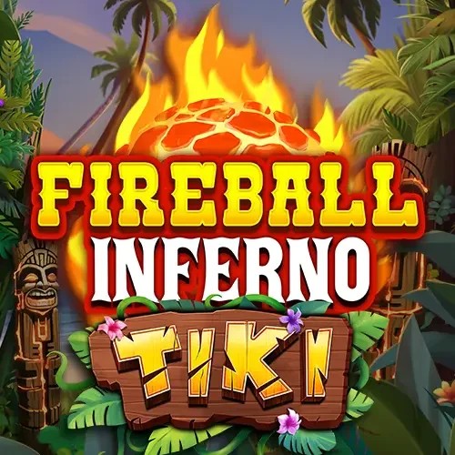 Fireball Inferno Tiki logo by NetEnt Slimking Casino