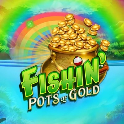 Fishin Pots Of Gold game by Gameburger Studios – logo hosted on Slimking Casino