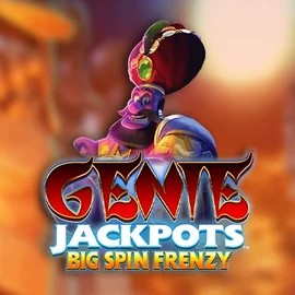 Genie Jackpots: Big Spin Frenzy slot visual from Blueprint Gaming available on slimking-casino.com