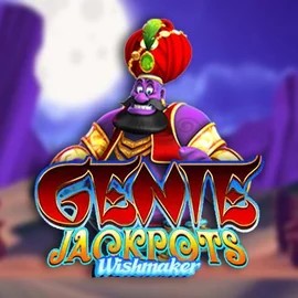 Genie Jackpots Wishmaker logo – Jackpots by Blueprint Gaming at Slimking Casino