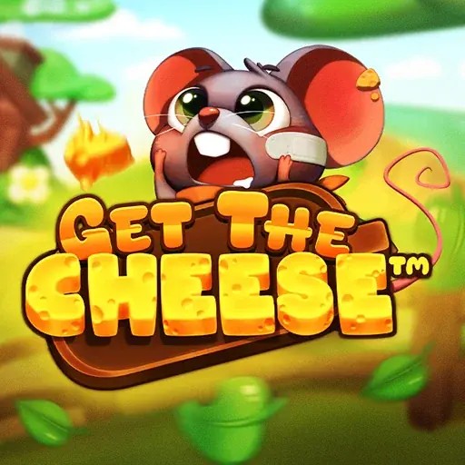 Get The Cheese online game logo by Hacksaw Gaming on slimking-casino.com