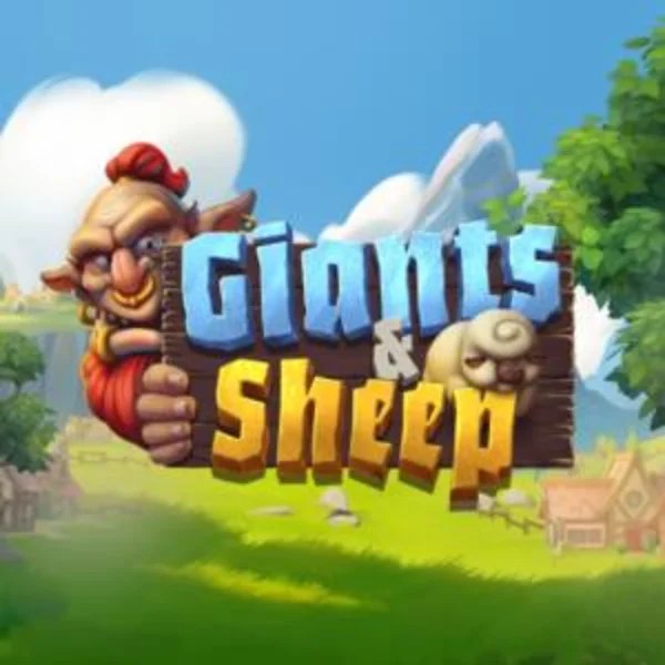 Giants and Sheep by Relax Gaming, showcased at slimking-casino.com – game logo