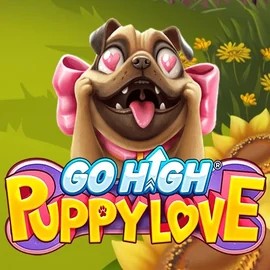Go High Puppy Love logo by RubyPlay Slimking Casino