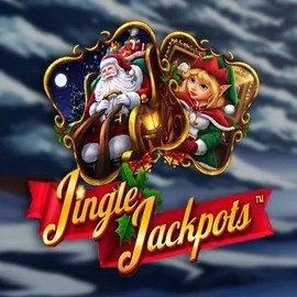 Official Jackpots logo: Jingle Jackpots by Dragon Gaming at Slimking Casino