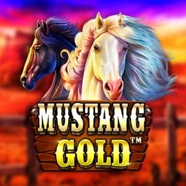 Mustang Gold logo by Pragmatic Play at Slimking Casino