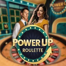 PowerUP Roulette logo by Pragmatic Play Slimking Casino