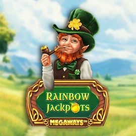 Try Rainbow Jackpots Megaways slot by Red Tiger Gaming on slimking-casino.com – logo image