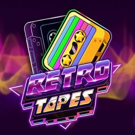 Retro Tapes logo – Slots by Push Gaming at Slimking Casino