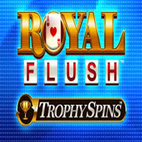 Royal Flush Trophy Spins logo by Greentube at Slimking Casino