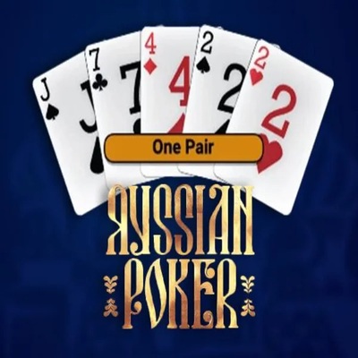 Russian Poker game by OneTouch Games – logo hosted on Slimking Casino