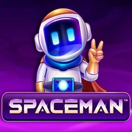 Spaceman casino game by Pragmatic Play – featured logo at Slimking Casino
