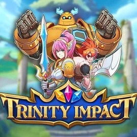 Trinity Impact slot logo by Play'n GO at Slimking Casino