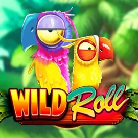 Wild Roll online game logo by Playtech on slimking-casino.com