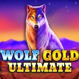 Slots logo of Wolf Gold Ultimate from Pragmatic Play at Slimking Casino